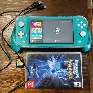 Nintendo switch lite animal crossing bundle